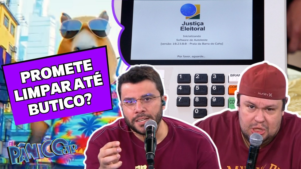 VALE TUDO PRA CAÇAR VOTO? RATINHO E OLAVITO DE CARVALHO ESCANCARAM A CORRIDA ELEITORAL