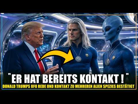 "Kontakt mit mehreren Alien Spezies!" - Trumps historische UFO Rede wurde soeben bestätigt ?!