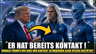 "Kontakt mit mehreren Alien Spezies!" - Trumps historische UFO Rede wurde soeben bestätigt ?!
