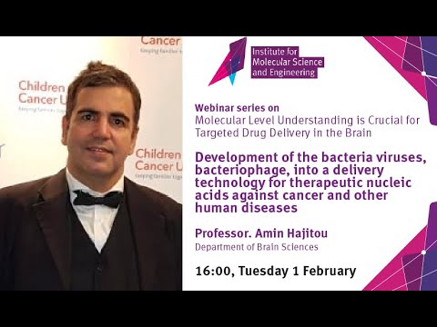 IMSE Webinar: Bacteria viruses for delivery technology for therapeutic nucleic acids