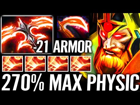 🔥 LVL3 DESOLATOR -21 Armor Wraith King — 270% Max Physic WTF Imba Carry Hard Game Dota 2 Pro