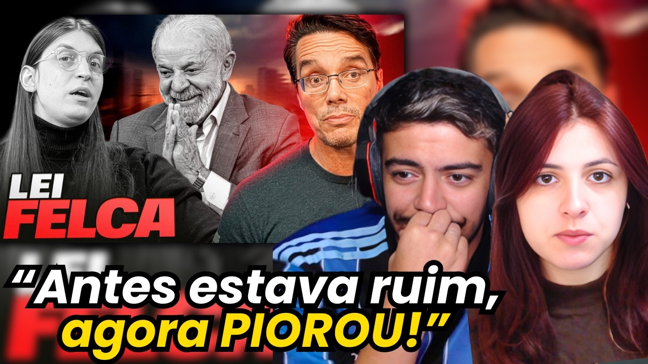 FIM?? LEI FELCA - A INTERNET VAI QUEBRAR? | REACT