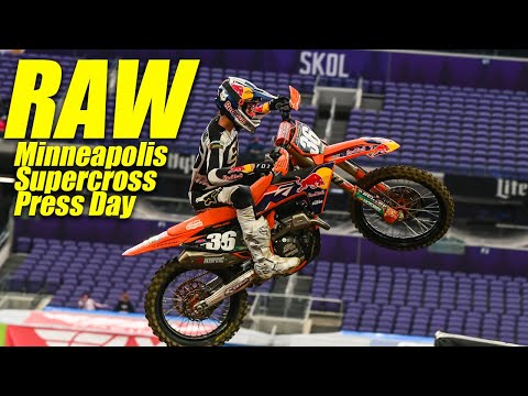 Minneapolis Supercross Press Day RAW - Dirt Bike Magazine