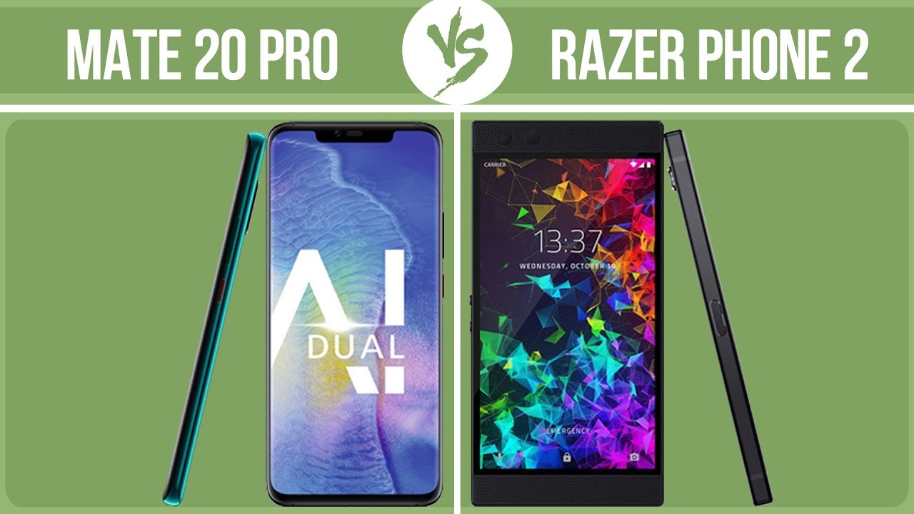 Huawei Mate 20 Pro vs Razer Phone 2 ✔️