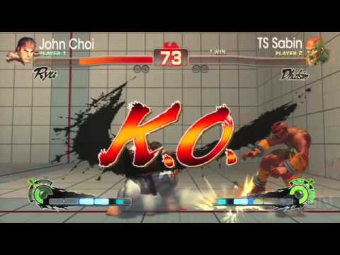 Super Street Fighter 4 Pools Highlight  John Choi Vs. TS Sabin EVO 2013 Day 11683