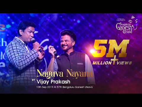NAGUVA NAYANA | Anil Kapoor in Conversation with Vijay Prakash | 57th Bengaluru Ganesh Utsava 2019