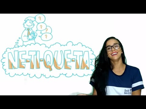 Netiqueta: A etiqueta da internet