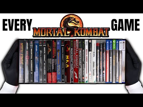 I Unboxed Every MORTAL KOMBAT Game EVER