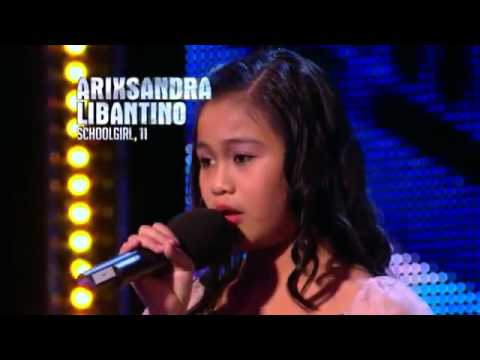 Arisxandra Libantino stuns singing  u0027One Night Only u0027   Week 1 Auditions   Britain u0027s Go