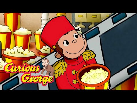 George's Movie Night! 🐵 Curious George 🐵 Kids Cartoon 🐵 Kids Movies