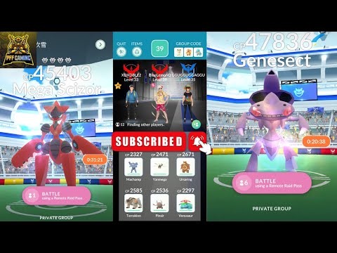 Genesect raid 2022 | shiny genesect raid 2022 | community day 2022 | Pokemon Go mega scizor