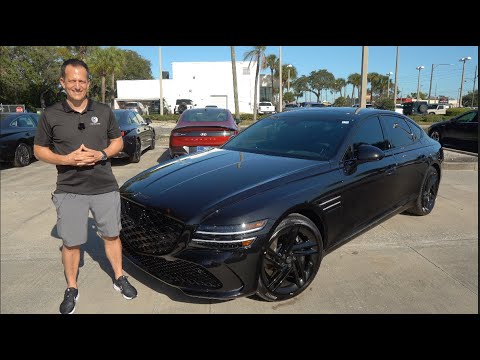 The 2026 Genesis G80 Black Edition is a MUST own new midsize luxury sedan