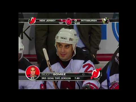 NHL. Regular season.October 25, 2006. Pittsburgh Penguins vs New Jersey Devils.