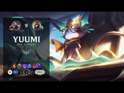 Yuumi Support vs Lulu - KR Challenger Patch 12.16