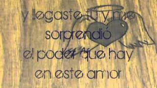 Y llegaste tu - sin bandera letra