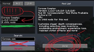 Rlcraft how to keep Inv/Baubles