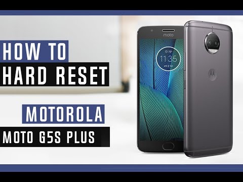 How to Restore Motorola Moto G5S PLUS to Factory Settings - Hard Reset