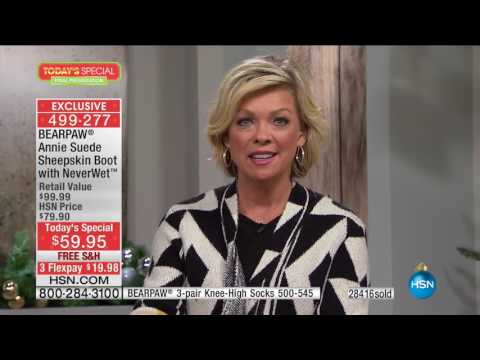 HSN | BEARPAW Footwear 10.27.2016 - 11 PM