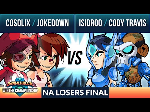 Jokedown_ & Cosolix vs Cody Travis & Isidroo - Losers Final - Winter Championship NA 2v2