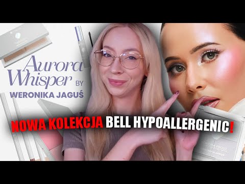 BELL HYPOALLERGENIC X WERONIKA JAGUŚ AURORA WHISPER | NEW COLLECTION TEST | SWATCHES