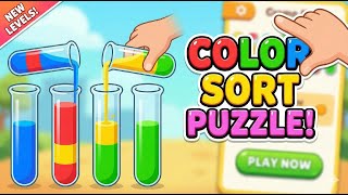 π΄ 99% FAIL This Level! π§ IQ Test: Color Water Sort LIVE