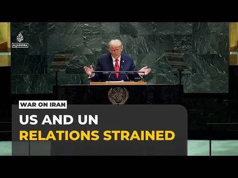War on Iran puts US relations with UN under strain