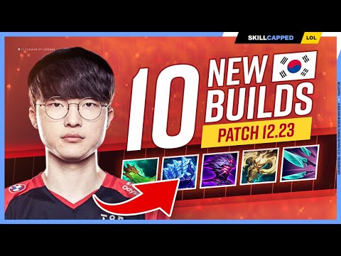 10 NEW KOREAN BUILDS to ABUSE on Patch 12.23 - Preseason 2023