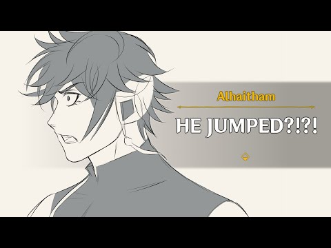 Alhaitham DOES care // Genshin Impact Animatic