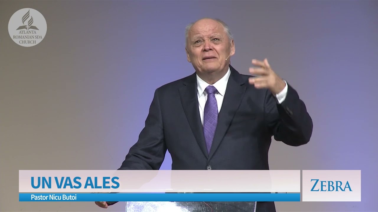 UN VAS ALES - ZEBRA cu pastor Nicu Butoi