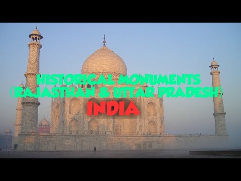 Historical Monuments (Part 1),  Rajasthan & Uttar Pradesh, INDIA