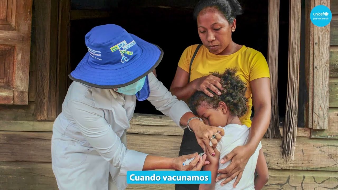 Las vacunas protegen a los niños, las niñas y sus familias