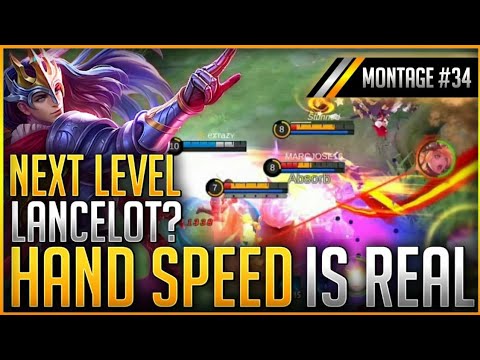 Lancelot ⏩ More Faster ⚡ Montage #34 | Dark Legend | Mobile Legends: Bang Bang