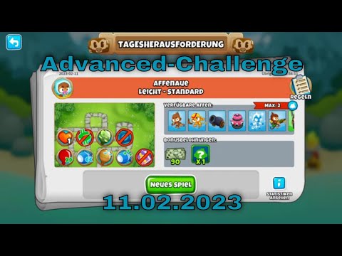Top-Herausforderung 11.02.2023 | bloonstd6 - Advanced Challenge VioletHero4856