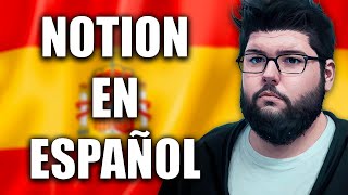 ¡¡Notion en Español ya es una realidad!!