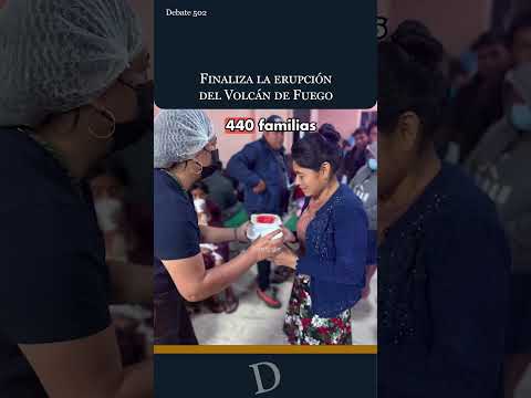 Finaliza la erupción del Volcán de Fuego