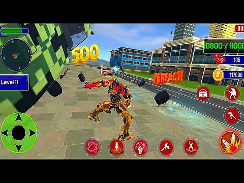 Tank Robot Car Game 2020 – Robot Dinosaur Games #2 - Android Gameplay FHD