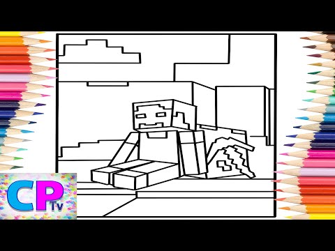 Minecraft Coloring Pages/Steve from Minecraft/Elektronomia - Sky High [NCS Release]