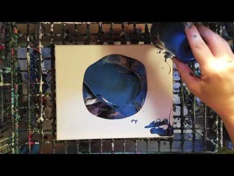 Acrylic Pouring with DecoArt Pouring Medium