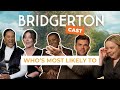 BRIDGERTON CAST (Season 3) PLAY ‘WHO’S MOST LIKELY TO’ | Zainab Jiwa
