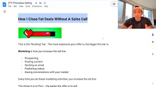 How I Close High-Ticket Clients Without Sales Calls (Phoneless Selling Breakdown)