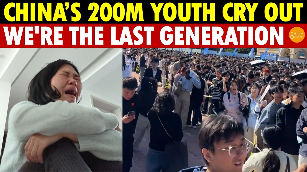 China’s 200 Million Youth Cry Out: No Marriage, No Kids, No Money, We're the Last Generation