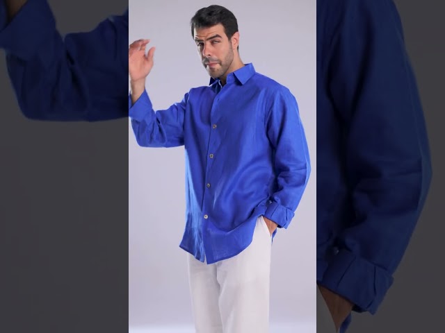 قميص ازرق نيلي-NILE BLUE