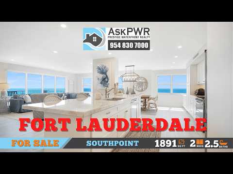 ✨Luxury Direct Oceanfront Condo for Sale at 3400 Galt Ocean Dr Apt 2101S  | Southpoint Condo