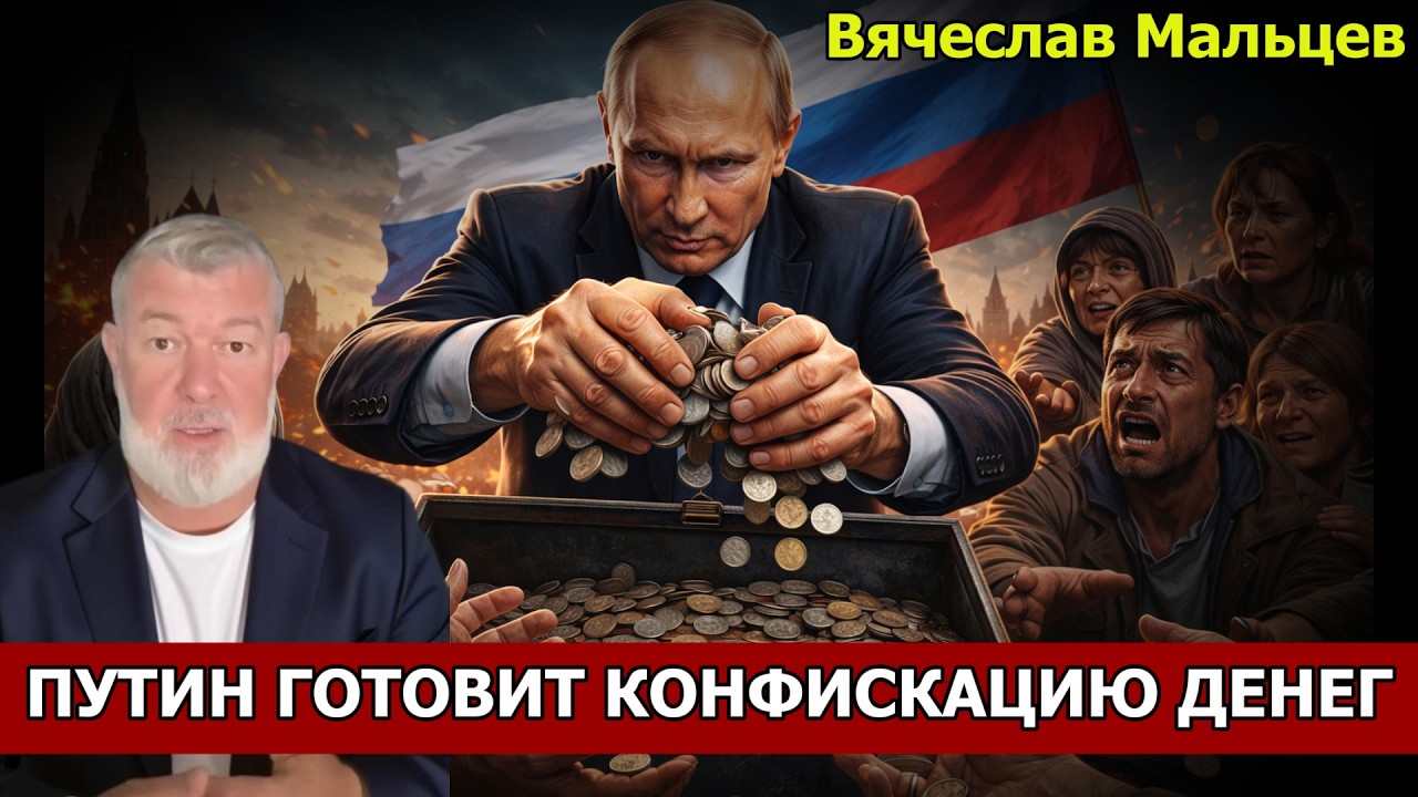 ПУТИН ГОТОВИТ КОНФИСКАЦИЮ ДЕНЕГ