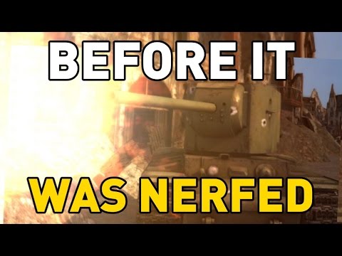 World of Tanks || Before it was Nerfed - KV