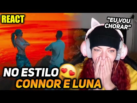 LUNA (EAIIMAKA) REAGINDO A NO ESTILO CONNOR E LUNA ♥️ "QUERO NAMORAR VOCÊ" | YURI BLACK, AYU E SID