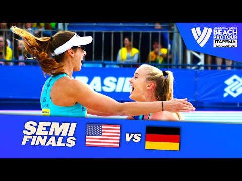 Kolinske/Hughes vs. Borger/Sude - Semi-Final Highlights of Itapema 2022 #BeachProTour