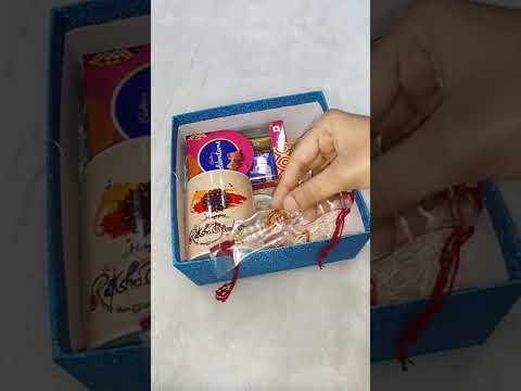 Raksha Bandhan Gift Hamper | Rakhi Gift Hamper | Handmade gift for Brother-Sister