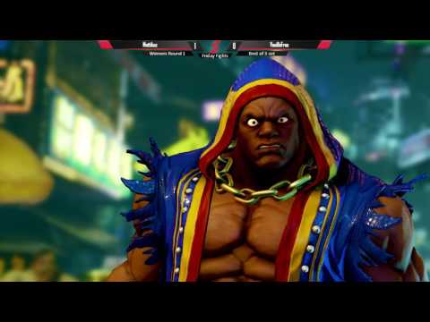 Red Line SFV Week 10 - Mattikus (Balrog) Vs. VanillaFree (Zangief)