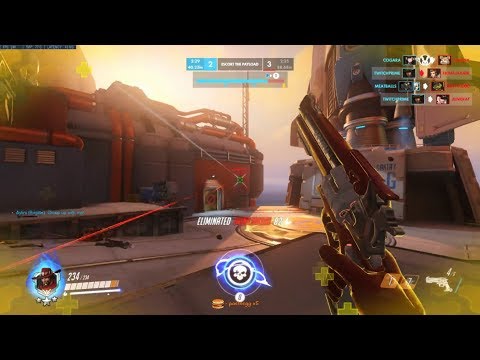 Overwatch Dafran Tryhard Gameplay As Mccree -Sick Aim-